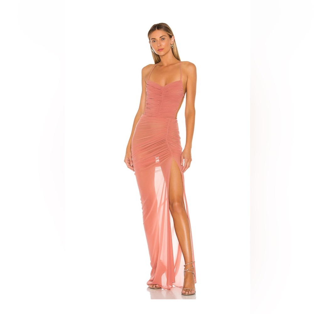 Michael Costello x REVOLVE Follie Gown in Mauve – NWT, Size Medium